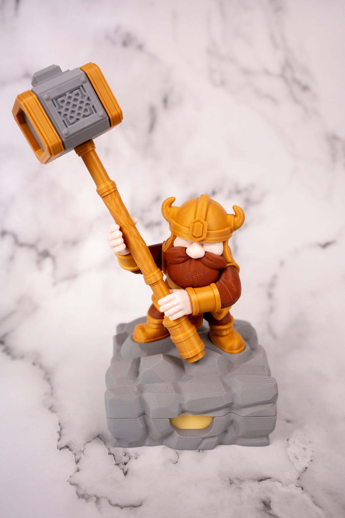 Dwarf Pen and Sticky Note Holder