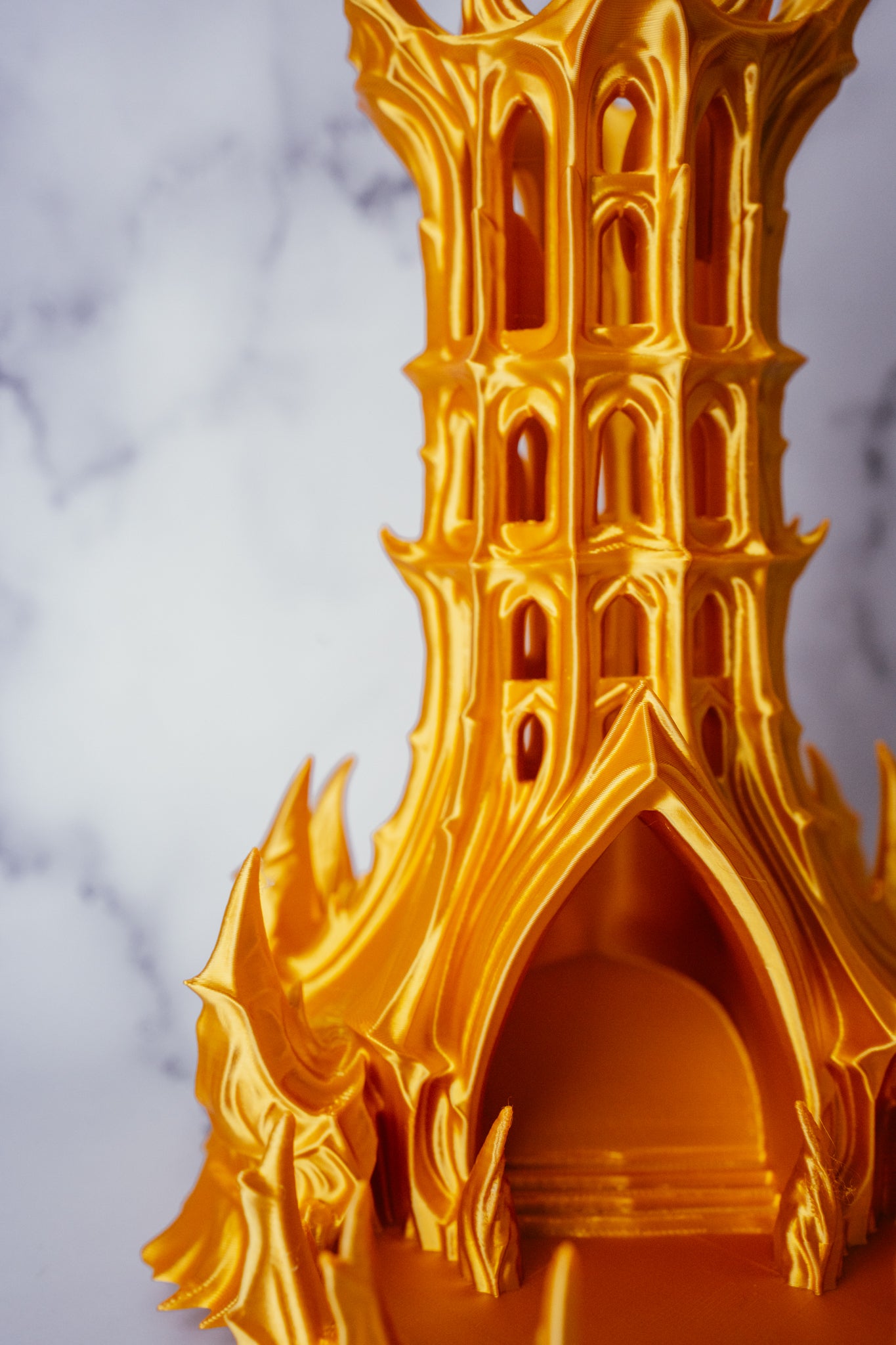 Obsidian Fortress Tower | DND RPG Tabletop Gaming Accessory