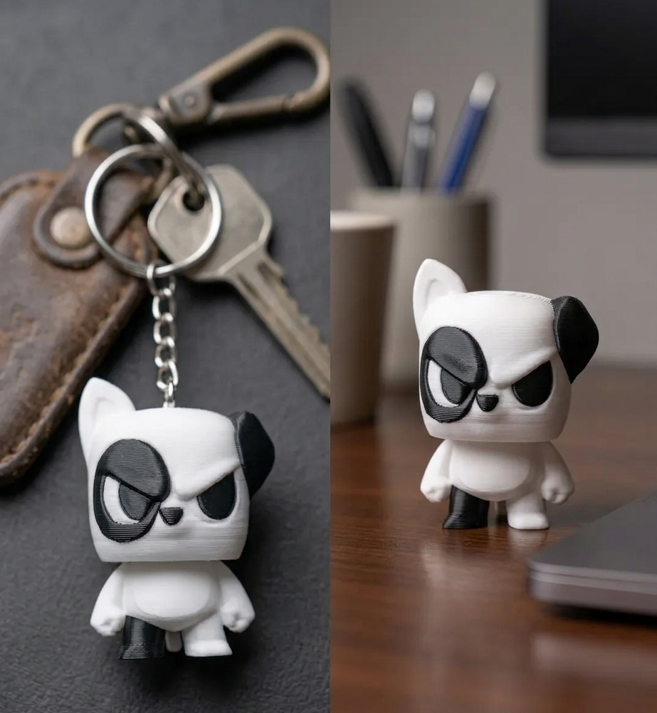Anty Dog- Grumpy Collectible - Figure/Keychain