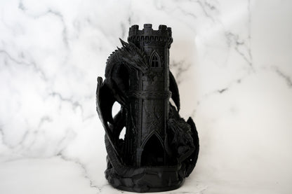 Dragon Dice Tower - Gothic Castle Tower for D&D, Pathfinder, TTRPG