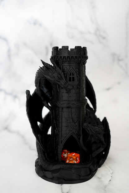 Dragon Dice Tower - Gothic Castle Tower for D&D, Pathfinder, TTRPG