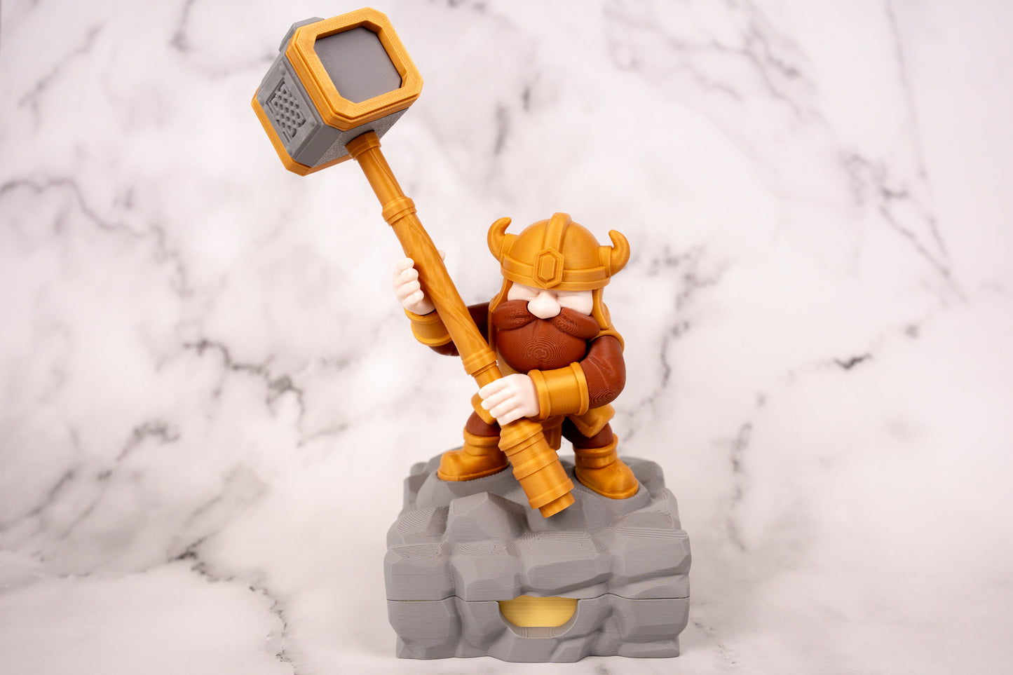 Dwarf Pen and Sticky Note Holder
