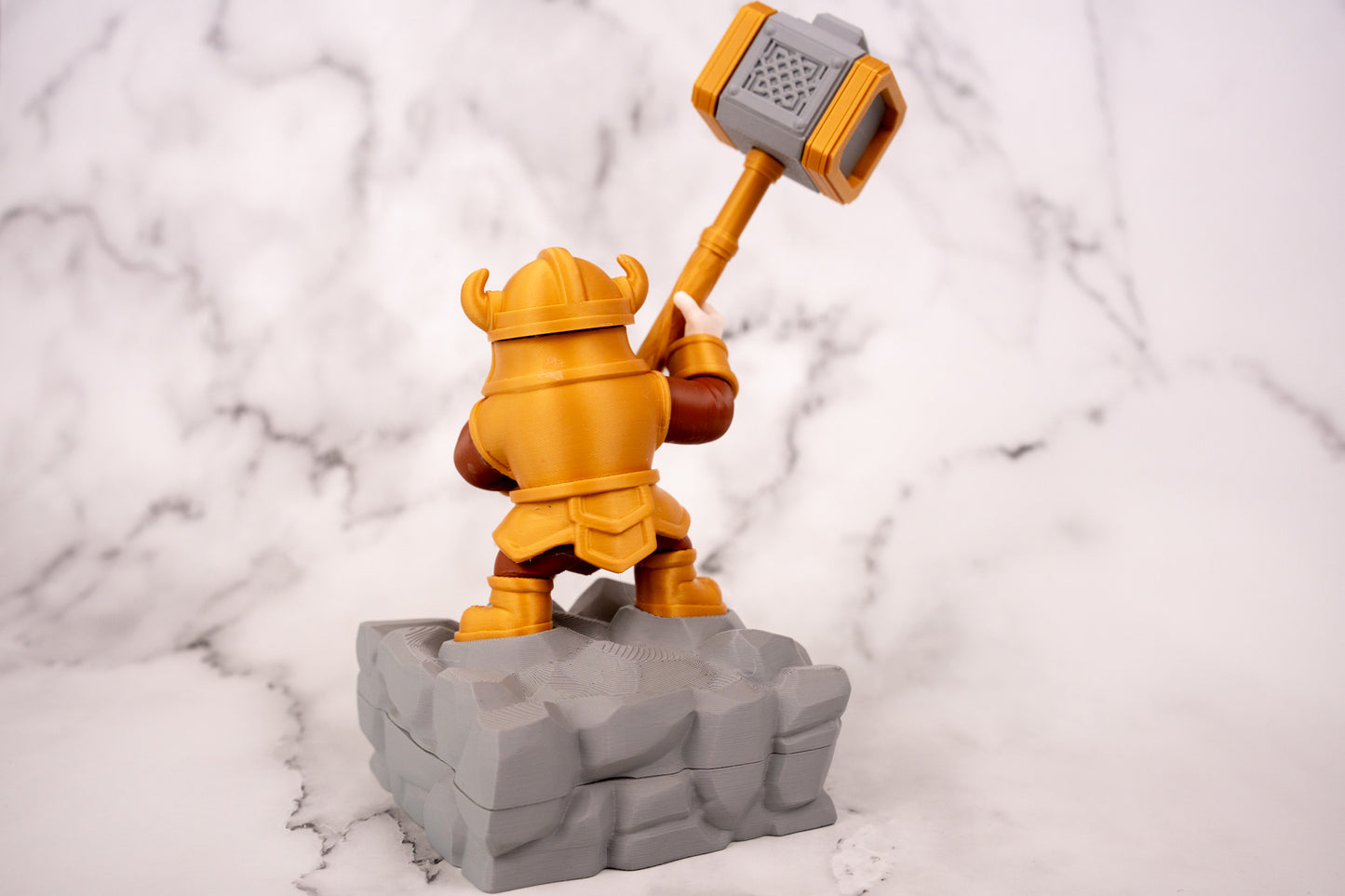 Dwarf Pen and Sticky Note Holder