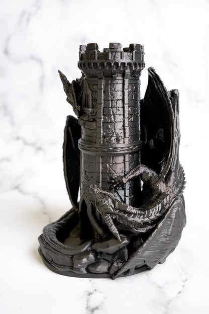 Dragon Dice Tower - Gothic Castle Tower for D&D, Pathfinder, TTRPG