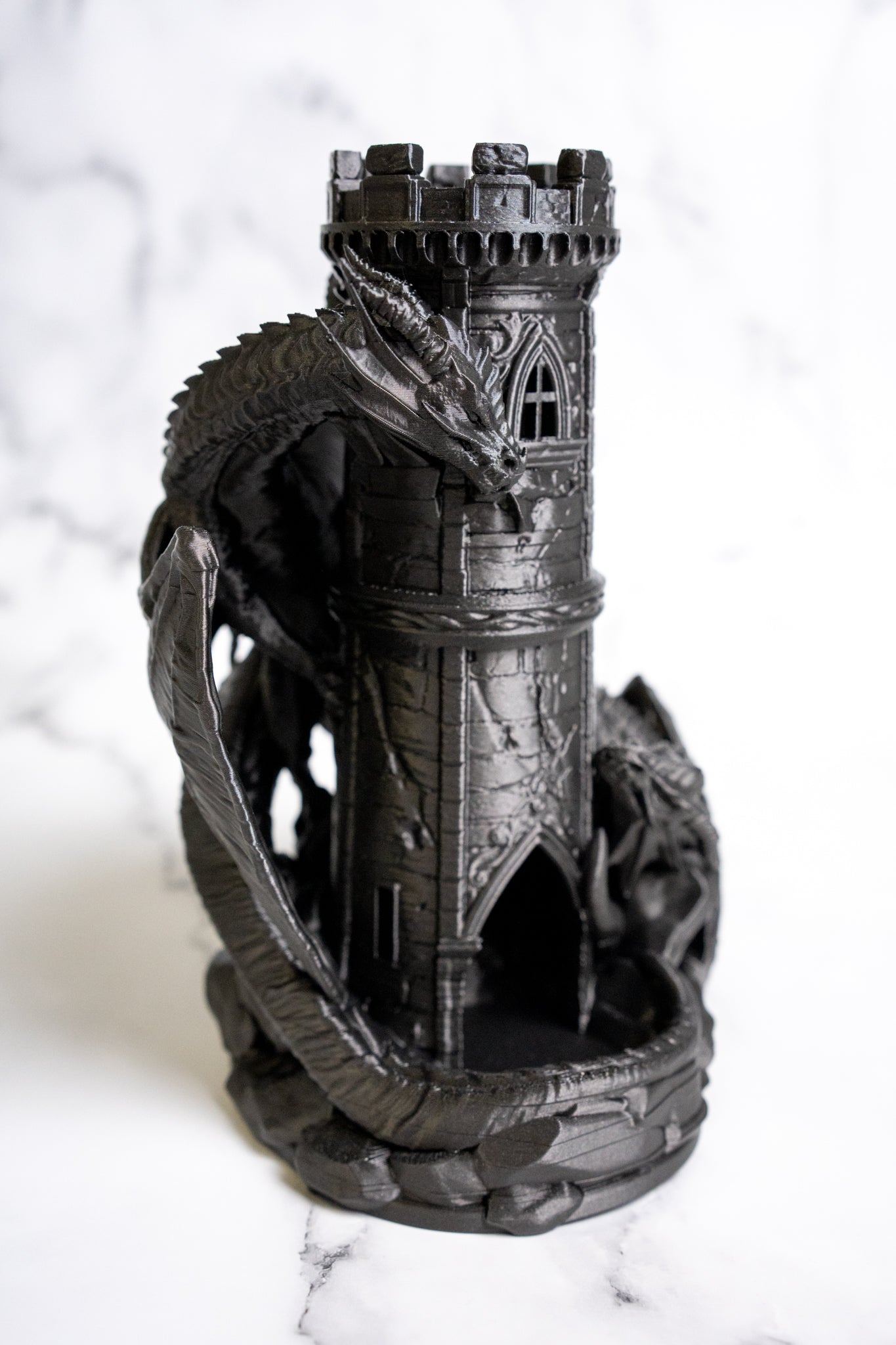 Dragon Dice Tower - Gothic Castle Tower for D&D, Pathfinder, TTRPG