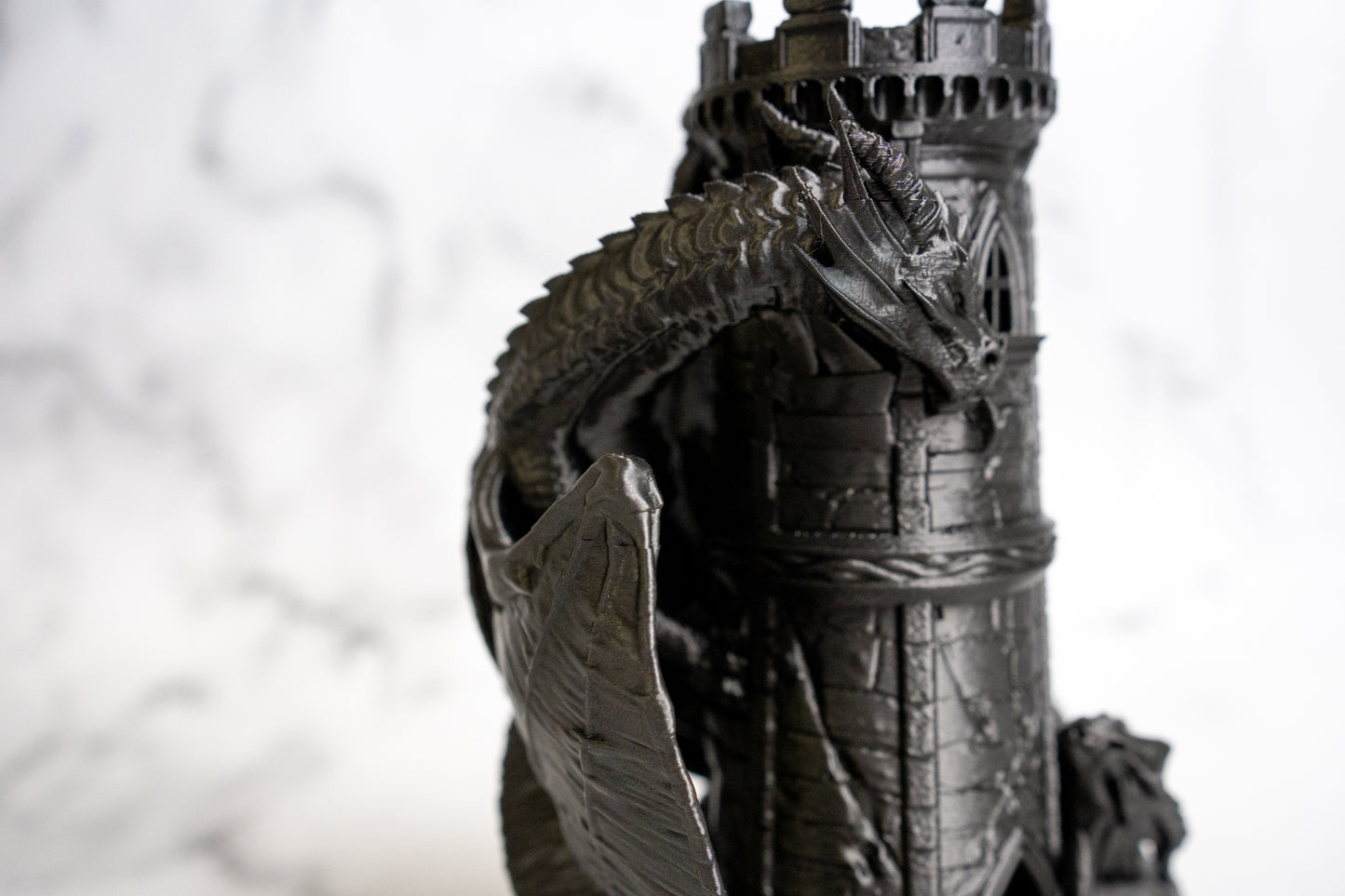 Dragon Dice Tower - Gothic Castle Tower for D&D, Pathfinder, TTRPG