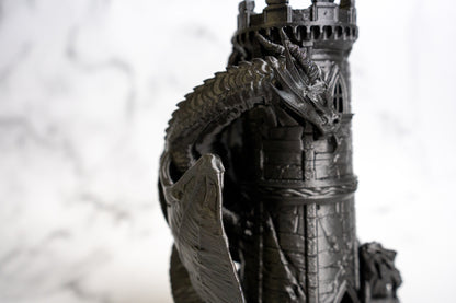 Dragon Dice Tower - Gothic Castle Tower for D&D, Pathfinder, TTRPG
