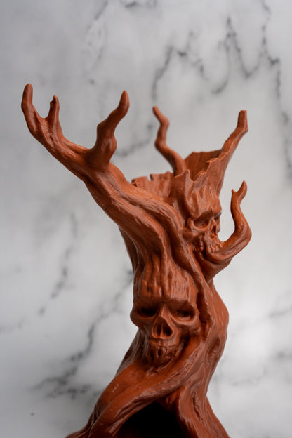 Skull Tree Dice Tower - Haunted Forest Dice Roller for D&D, Horror TTRPGs