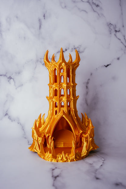 Obsidian Fortress Tower |  DND RPG Tabletop Gaming Accessory