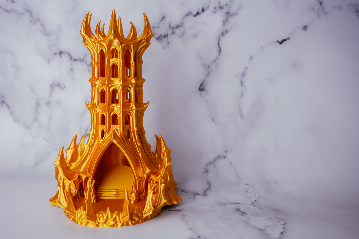 Obsidian Fortress Tower |  DND RPG Tabletop Gaming Accessory