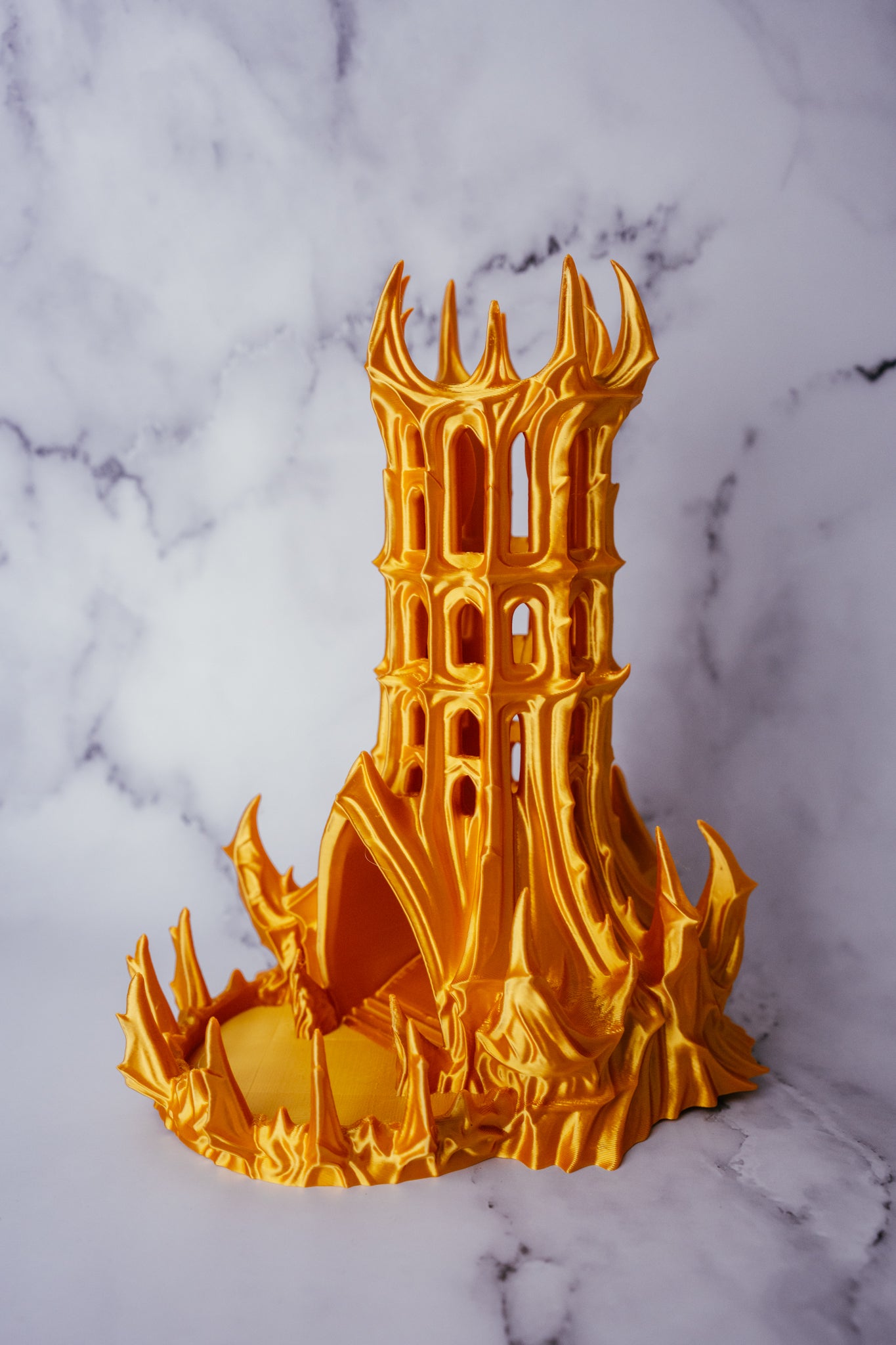 Obsidian Fortress Tower |  DND RPG Tabletop Gaming Accessory