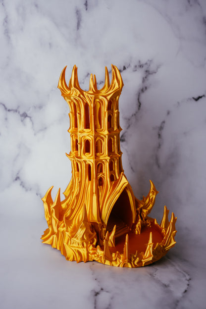 Obsidian Fortress Tower |  DND RPG Tabletop Gaming Accessory